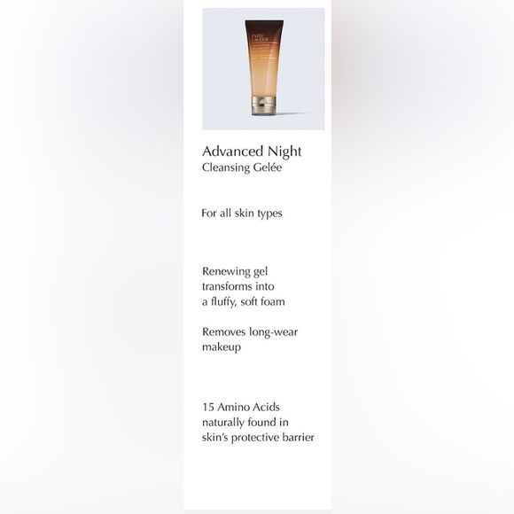 Estee Lauder Advanced Night Cleansing Gelee,Repair & Resilience Multi-Effect Set - Picture 6 of 6